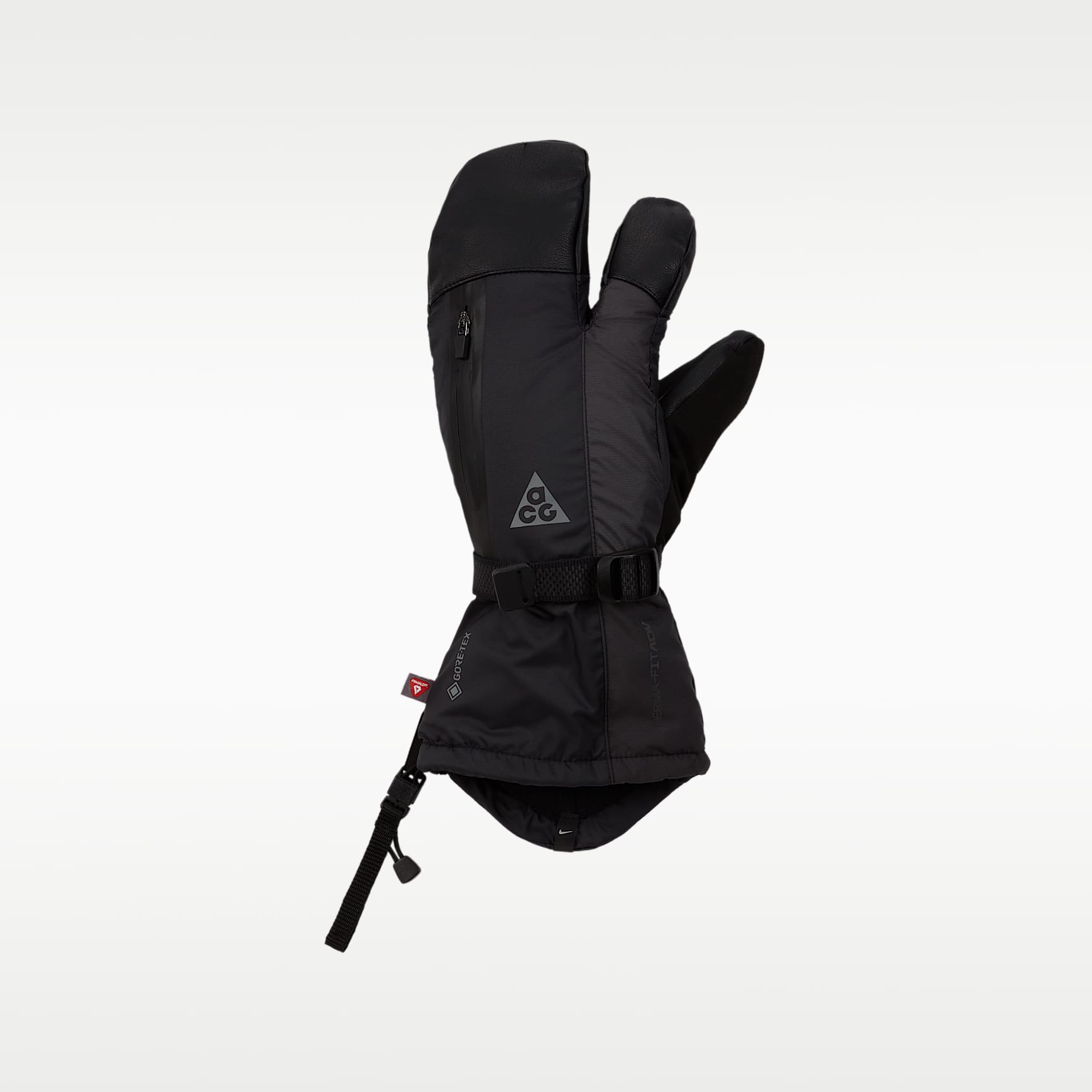 NIKE ナイキ　ACG GORE-TEX GLOVE 刺繍ロゴ　スキー　L Nike ACG Therma-FIT ADV GORE-TEX Split Mittens. Nike LU